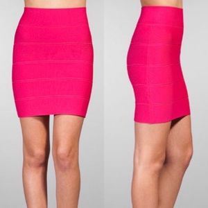 BCBG MAXAZRIA Bandage Skirt
